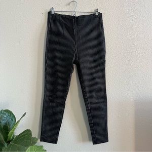 Pinstripe skinny stretch trouser